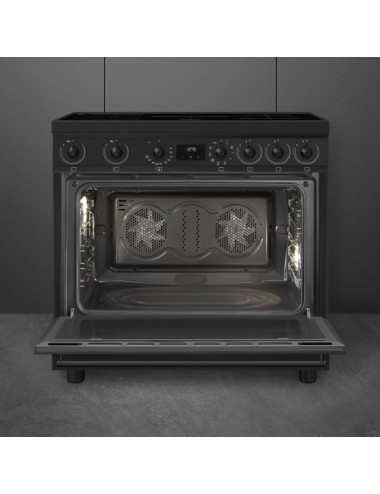 Smeg Cocina Independiente C9IMN2 Inducción 90x60 cm Termoventilado Clase A