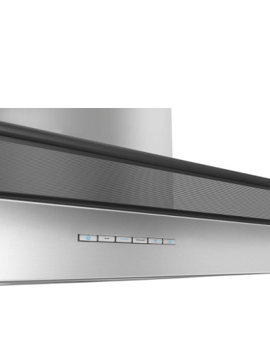 Smeg Campana Decorativa KBT900VE 90cm Inox 713 m³/h Clase A+