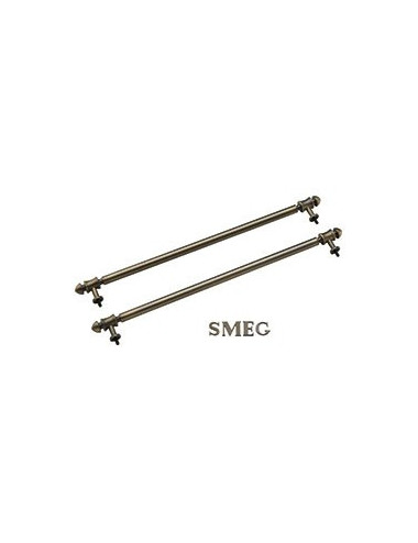Smeg Accesorio Campanas KITKCO‑2 Logo & Handrail Latón 100×100 mm