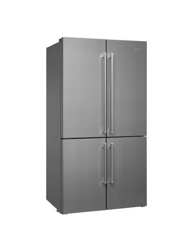 Smeg Frigorífico Americano FQ60XF Universal Inox‑Look Clase F