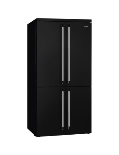 Smeg Frigorífico Americano 4 Puertas FQ960BL6 1,83m Negro Clase F