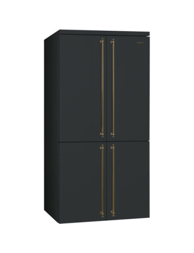 Smeg Frigorífico Americano 4 Puertas FQ60CAO6 1’82m Crema NoFrost 572L Clase F