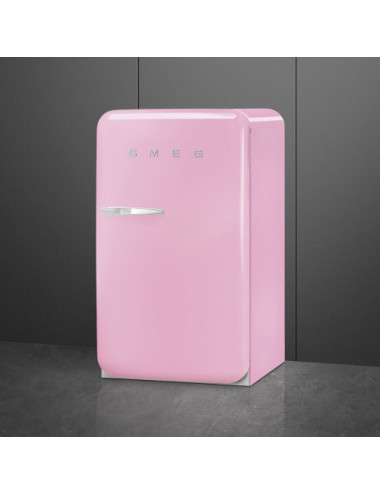 Smeg Frigorífico 1 Puerta FAB10RPK6 Bombino 97cm Rosa 122L Clase E