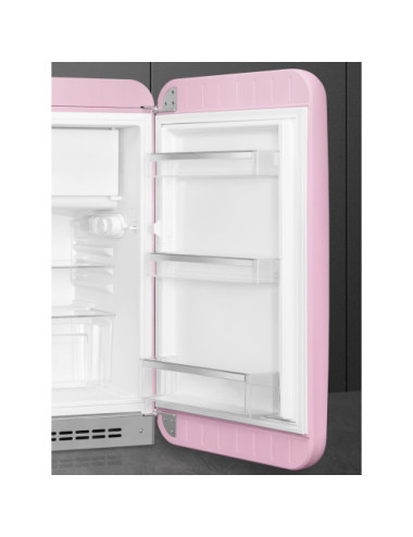 Smeg Frigorífico 1 Puerta FAB10RPK6 Bombino 97cm Rosa 122L Clase E