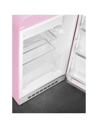 Smeg Frigorífico 1 Puerta FAB10RPK6 Bombino 97cm Rosa 122L Clase E