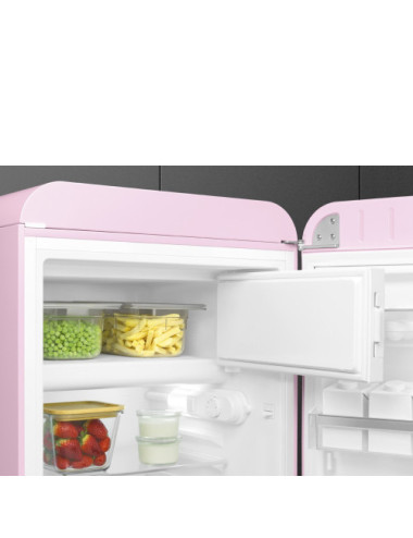 Smeg Frigorífico 1 Puerta FAB10RPK6 Bombino 97cm Rosa 122L Clase E