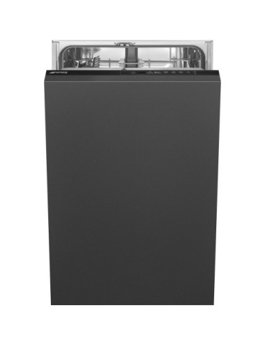 Smeg Lavavajillas Integrable ST4512IN 45cm Negro 9 Servicios 5 Programas Clase F