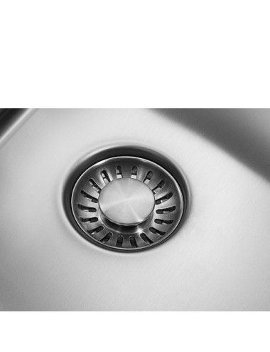 Smeg Fregadero VR12S50 Mira 50 cm Inox AISI 304 1 cuba Flush/Flat/Undermount