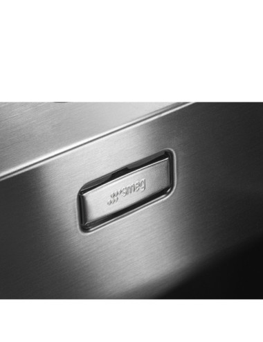 Smeg Fregadero VR12S50 Mira 50 cm Inox AISI 304 1 cuba Flush/Flat/Undermount