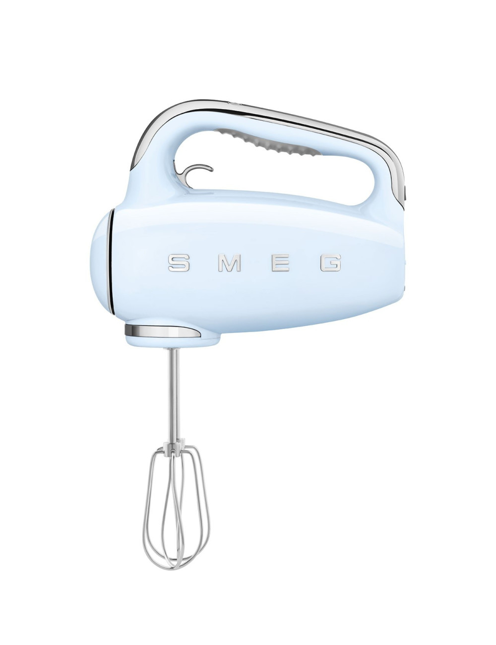 Smeg Batidora de Mano HMF01PBEU 700W 9 Velocidades Azul Accesorios Acero Inox