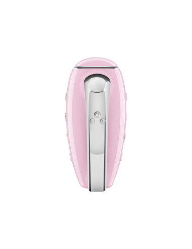 Smeg Batidora Mano HMF01PKEU 700 W 3 Accesorios Crema 50's Style