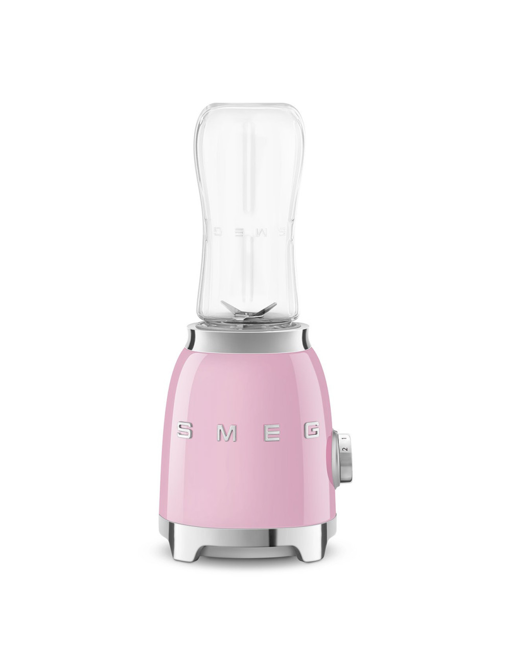 Smeg Mini Batidora de Vaso PBF01PKEU Rosa 50's Style 600 ml 300 W