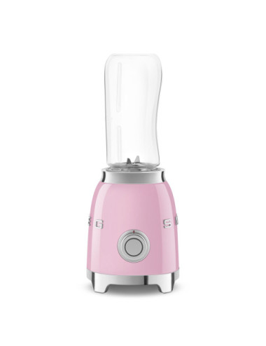 Smeg Mini Batidora de Vaso PBF01PKEU Rosa 50's Style 600 ml 300 W