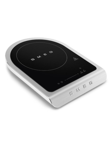 Smeg Cocina Inducción Portátil PIC01WHMEU Blanco Mate 2100 W Sonda Temperatura Barbacoa/Fry