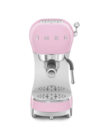 Smeg Espresso Manual Coffee Machine ECF02PKEU 50’s Style Pink 1,10 L 15 Bar 1 350 W Cappuccino System