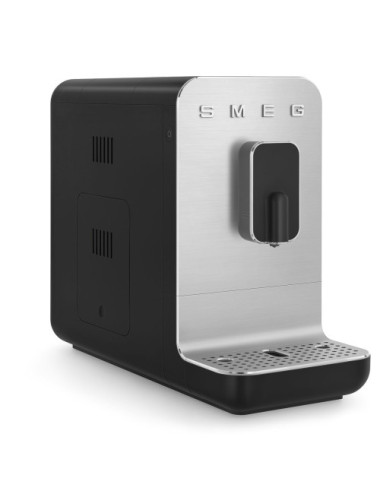 Smeg Máquina Café Automática BCC11BLMEU Inox Mate 150 g Thermoblock 1,4 L 19 bar 7 bebidas Sin Vaporizador