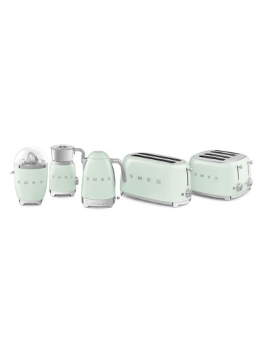 Smeg Exprimidor Citróleo CJF11PGEU Jaren 50’s Style Pastel Green 70 W Anti‑drip