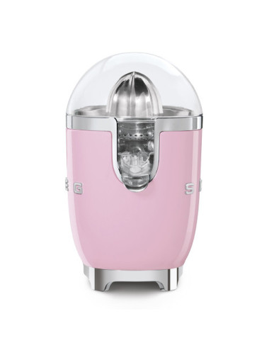 Smeg Exprimidor CJF11PKEU 70W Rosa Retro Años 50 Cuerpo Aluminio Fundido