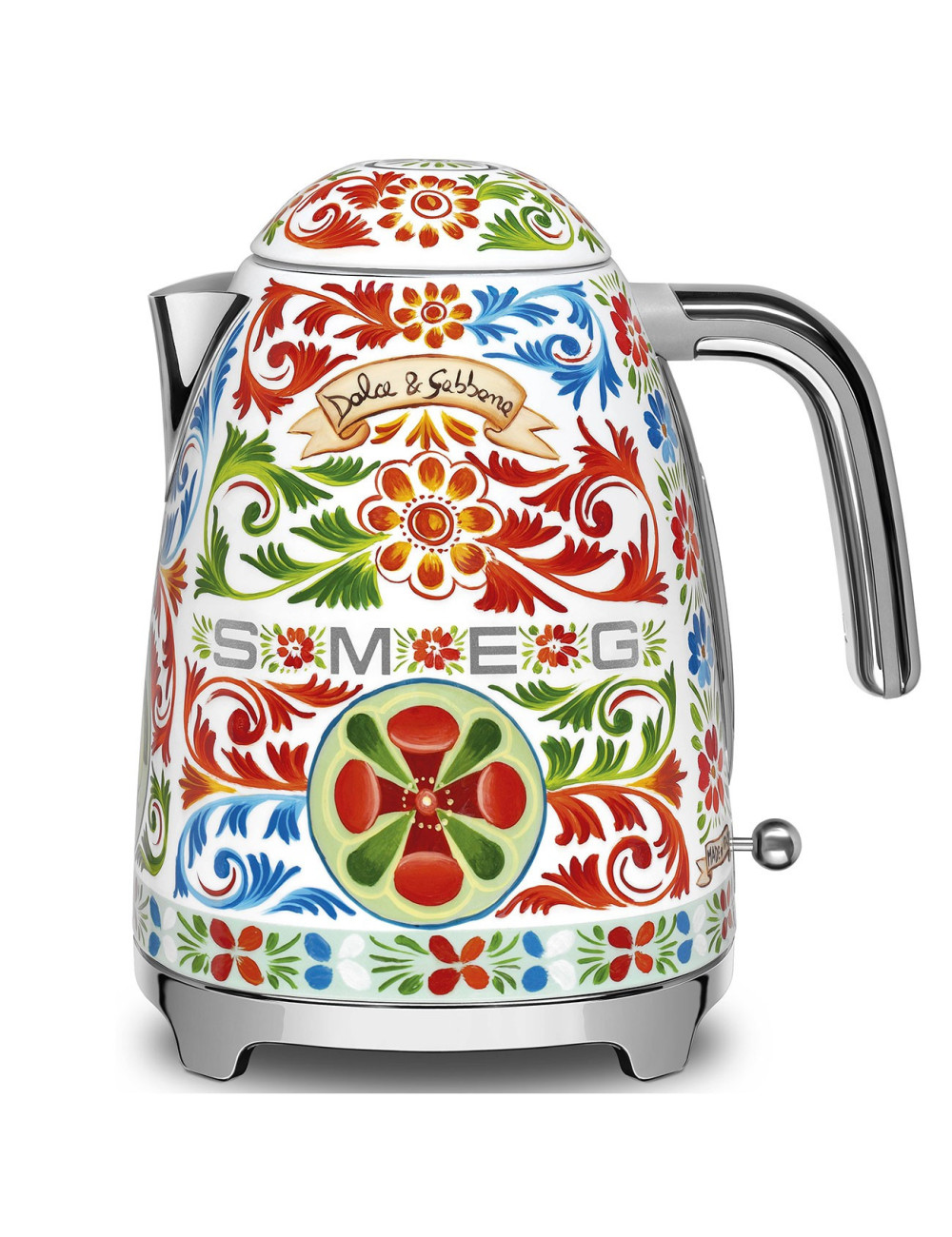 Smeg Hervidor Eléctrico KLF03DGEU 1’7L 2400W Sicily is my Love 50’s Style Decorado