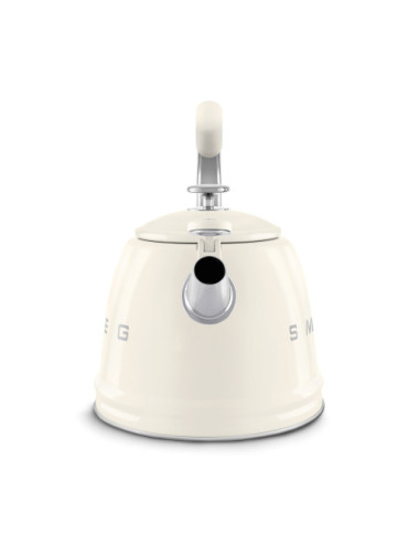 Smeg Hervidor WKF01CR Silbato Crema 2,3 L 50’s Style