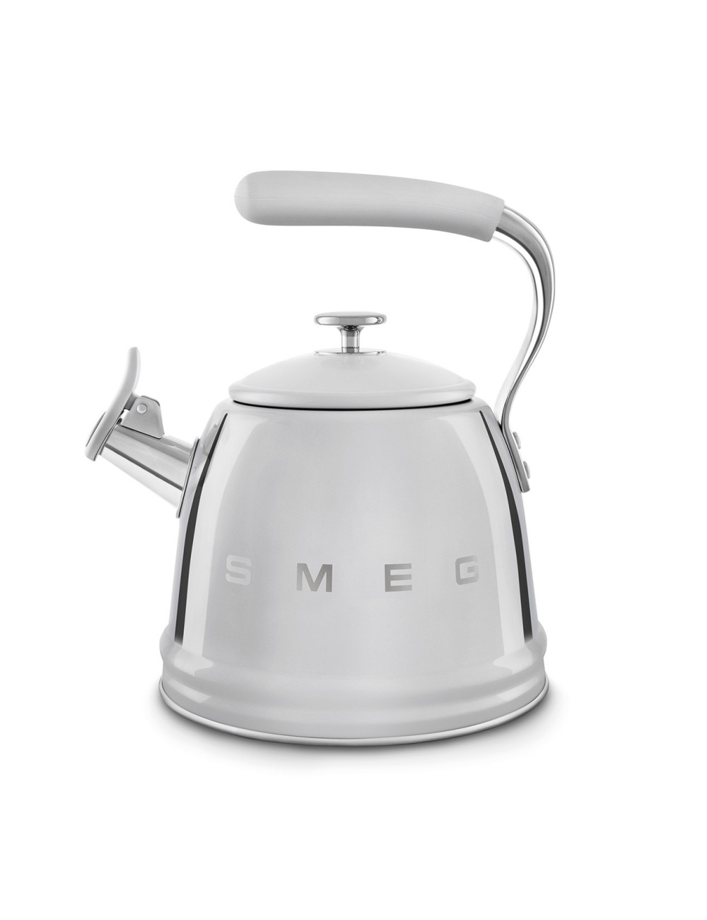 Smeg Hervidor WKF01SS Vapor‑silbido Inox 2,3 L 50's Style