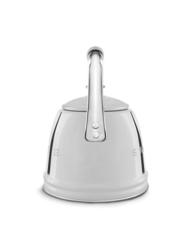 Smeg Hervidor WKF01SS Vapor‑silbido Inox 2,3 L 50's Style