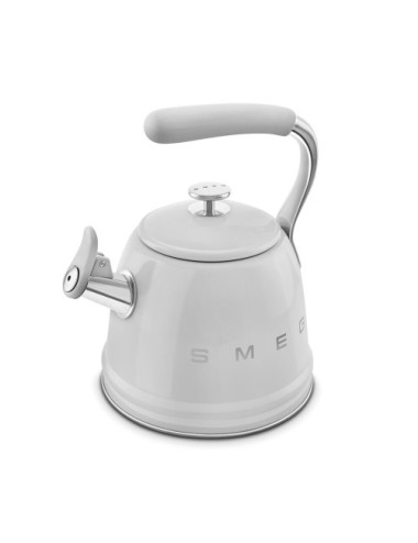 Smeg Hervidor WKF01SS Vapor‑silbido Inox 2,3 L 50's Style