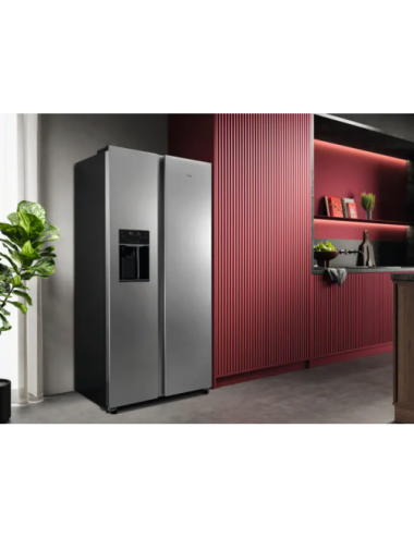 AEG Frigorífico Side-by-Side ORX9V351DU Inox 177cm No Frost 501L Clase D