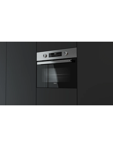 TEKA Horno compacto pirolítico NEO HSC 6350 P 8 funciones Inox Plus-Extension