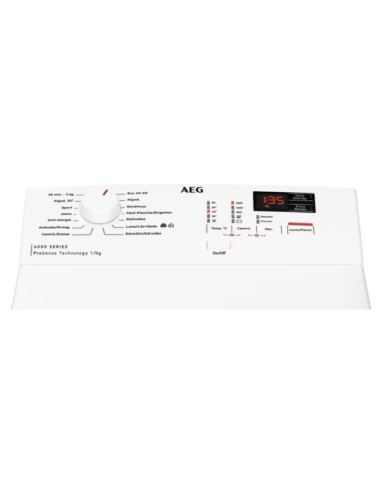 AEG Lavadora Carga Superior LTA6K7230B 7kg Serie 6000 ProSense® Clase B