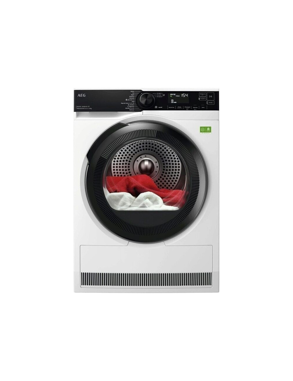 AEG Secadora TR839T4PBCP Bomba de Calor Serie 8000 AbsoluteCare® 9kg