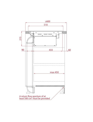 Teka Placa Inducción FullFlex MasterSense Air AFF 87601 MST Negra 80 cm Campana Integrada