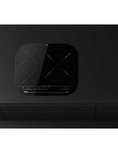 Teka Placa Inducción IKC 63320 MSP BK 4 Zonas Paellera XL Táctil Directas Negro