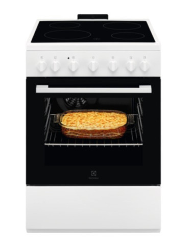 Smeg Cocina Electrica LKR620066W 4 Zonas Blanca