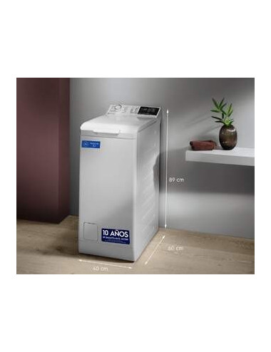 Electrolux Lavadora EN6T4722NF Carga Superior 7kg 1200rpm SensiCare Clase A