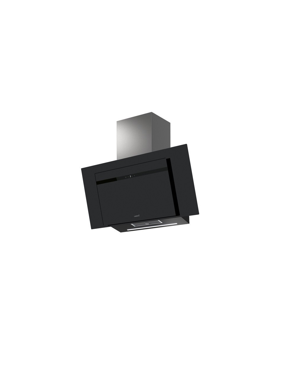 Cata Campana Vertical Thalassa EVO No Drip 900 GBK Cristal Negro 1016m³/h Clase A++