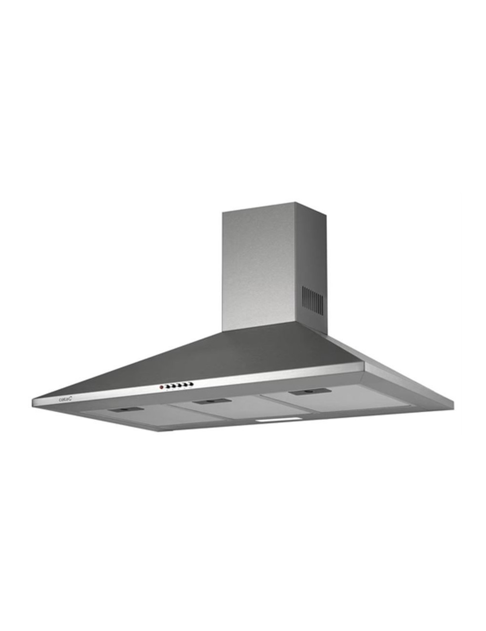 Cata Campana Omega 900X 90cm Inox 645 m³/h 3 Velocidades Clase C