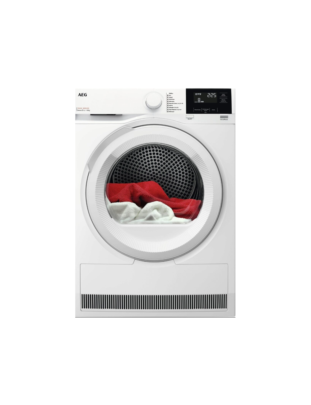 AEG SECADORA TR718EAOB 8KG/BOMBA CALOR CLASE D (A++)