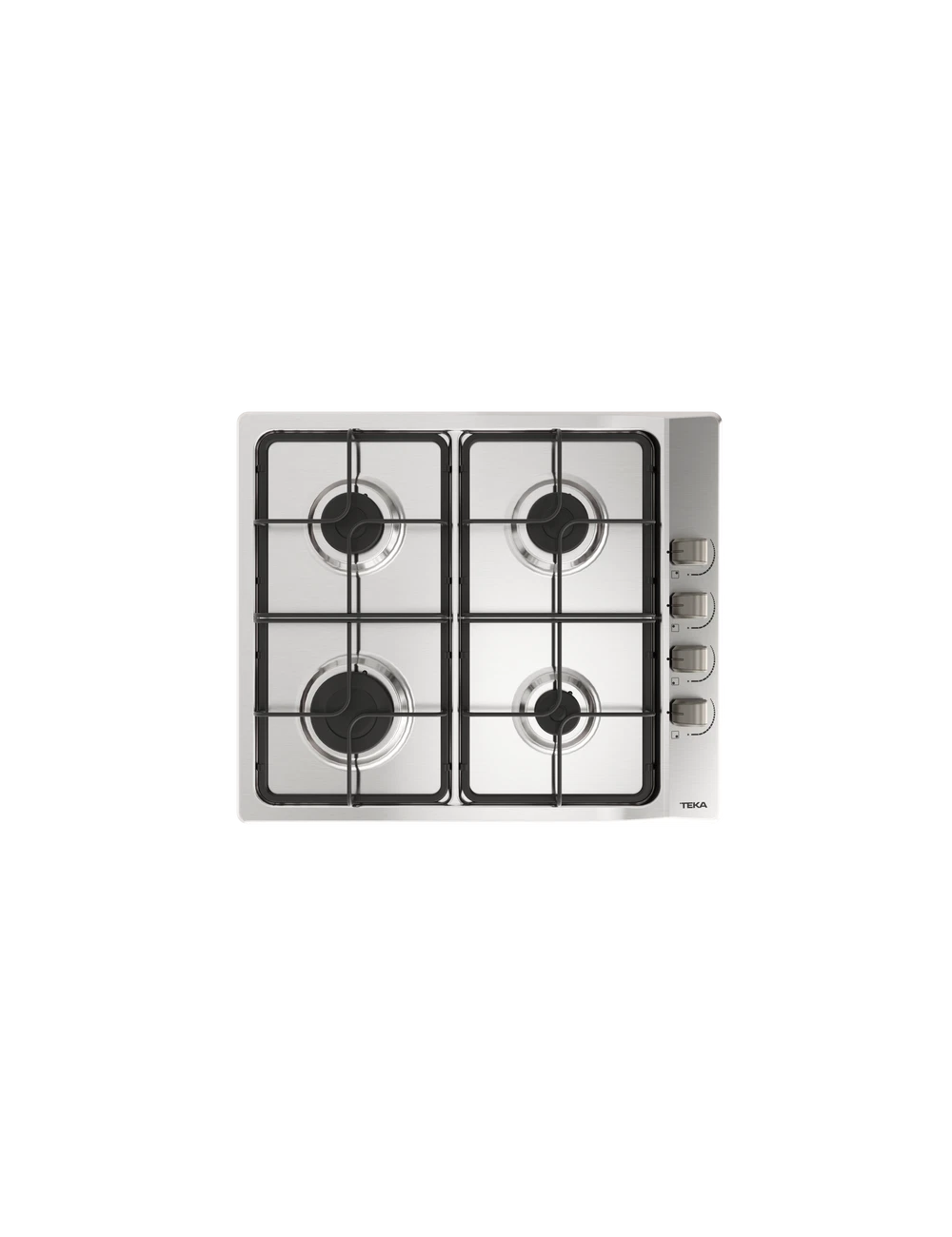 Teka Placa E/60.3 40 Gas Butano 4 Fuegos Termopar Inox