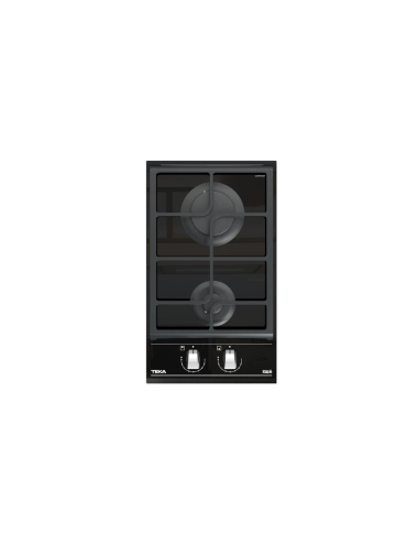 Teka Placa Gas GZC 32300 XB Cristal Negro 30 cm ExactFlame Butano