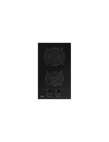 Teka Placa Gas GBC 32000 KLN 30cm 2 Quemadores Cristal Negro Natural