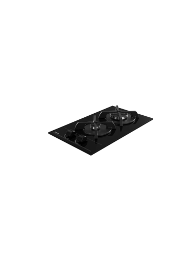 Teka Placa Gas GBC 32000 KLN 30cm 2 Quemadores Cristal Negro Natural