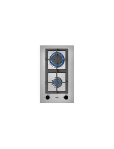 Teka Placa Gas EFX 30.1 2 Quemadores Inox Alta Eficiencia Natural