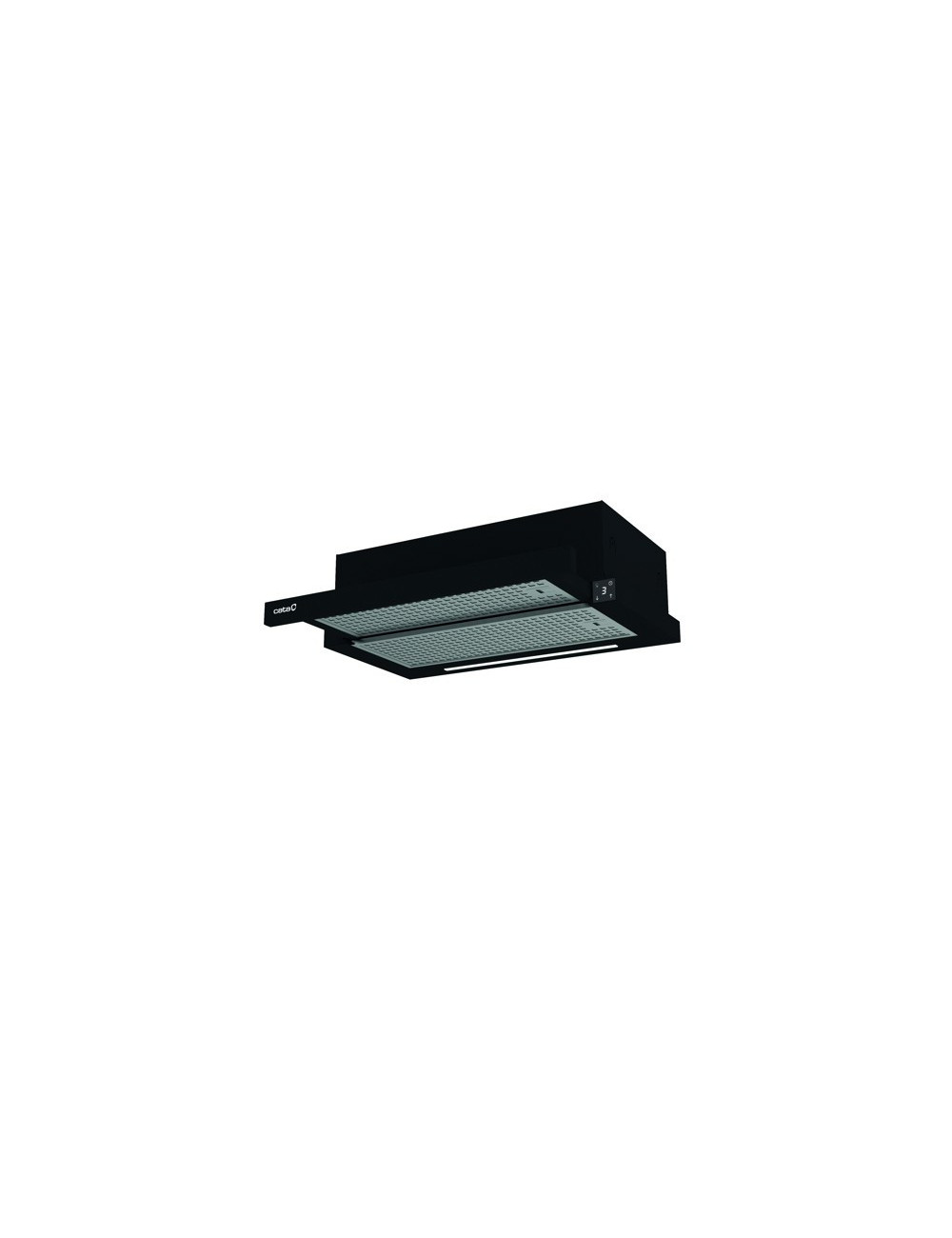 Cata Campana Telescópica TFH 6430 GBK 60cm Inox 4 Potencias LED Clase A+ Cata Campana Telescópica TFH 6430 GBK 60cm Inox 4 Potencias LED Clase A+