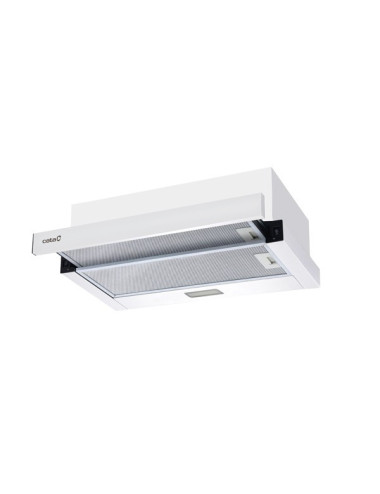 Cata Campana Telescópica TFB-5160 WH 60cm Blanca LED Clase C