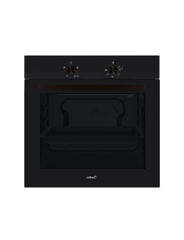 CATA Horno SES 6004 BK Estático Negro 62L 4 Funciones Clase A