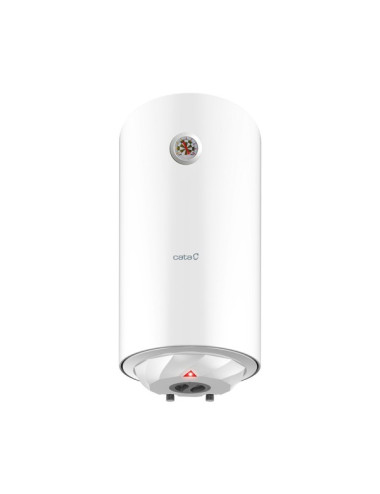 Cata Termo Eléctrico CTR-50-M Redondo 50L Vertical 1500W Blanco Modo ECO