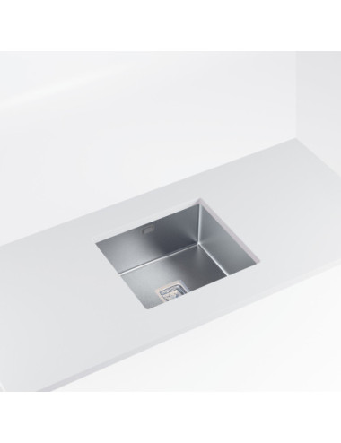 Cata Fregadero Bajo Encimera CB50-40R10 Inox 54x40cm 1 Cubeta Acero 304