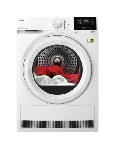 AEG Secadora Bomba de Calor TR839T4PB 9kg Display Blanca Clase B