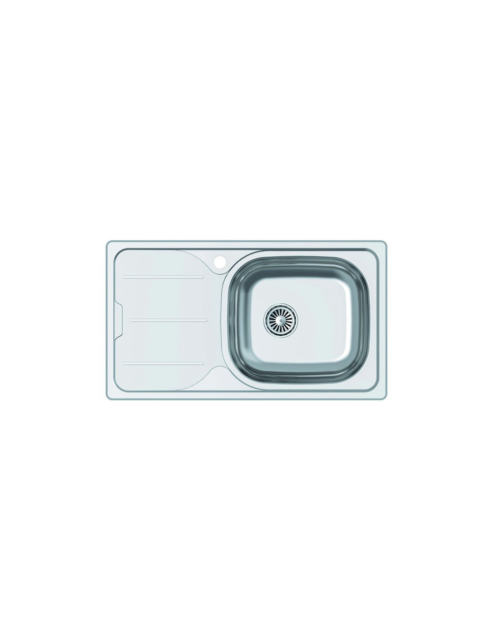 Cata Fregadero CDP-1 EI Inox 86x50 cm 1 Cubeta Escurridor Izquierda AISI 304 Cata Fregadero CDP-1 EI Inox 86x50 cm 1 Cubeta Escurridor Izquierda AISI 304